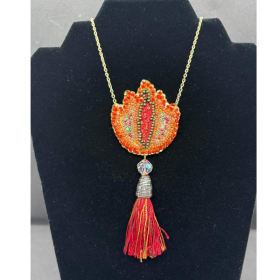 Fire Flame Necklace item