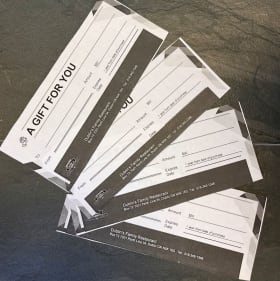 F23 - Gift Certificates - Dublin's Family Restaurant item