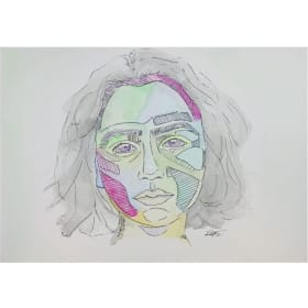 Color a Tristeza (La Niña cerca de Caguas) item