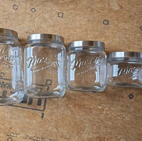 Mason 4-Piece Glass Canister Set item