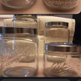 Mason 4-Piece Glass Canister Set item