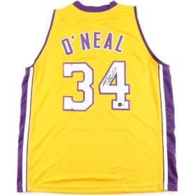 Shaquille O’Neal Autographed Lakers Jersey – Authenticated item