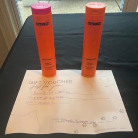 Amika Normcore Shampoo/conditioner & $75 hair service g.c. item