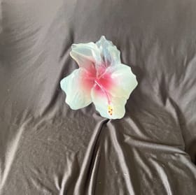 Glass wall flower by Rachel Baker item