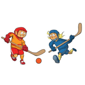 Floor Hockey Tournament with Mr. Adamson & 11 friends item