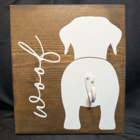 Leash Holder Sign item