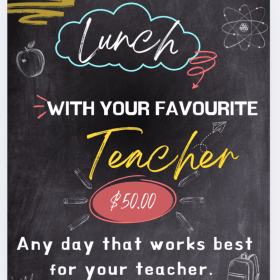 Lunch with your Favourite Teacher item