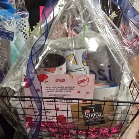 Red Ribbon Customs Fun Basket - $130 Value item