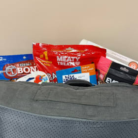 Morton Credit Union Doggy Bed Gift Basket item