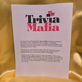 Triva Mafia Custom Game: Ultimate Challenge for Your Event item