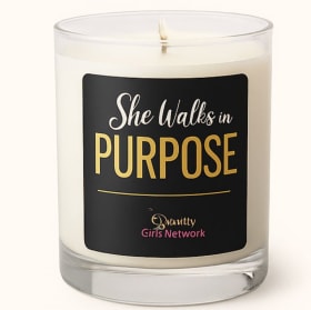 She Walks in Purpose Candle item