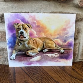 Custom Handmade Digital Pet Portrait – 8x10" (Unframed) item