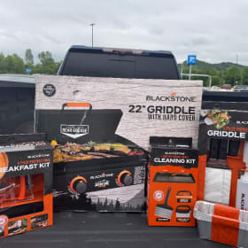 Lot 113 - Blackstone Grill and Accesories item