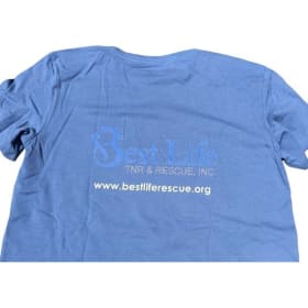 Life is Good Peace Love Cats T-Shirt Women's Medium item