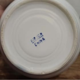 Set of 3 Vintage GIBSON China Nesting Heavy Mixing Bowls item