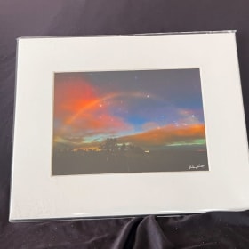 5" x 7" print of Kilauea Moonbow HVNP - by Warren Fintz Phot item