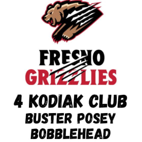 4 Kodiak Club Grizzlies Tickets basket - $480 Value item