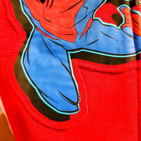 Marvel spiderman zip down hoodie for kids medium item