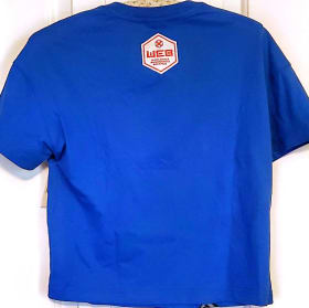 Marvel spiderman WEB tshirt size 7/8 with pocket on front item