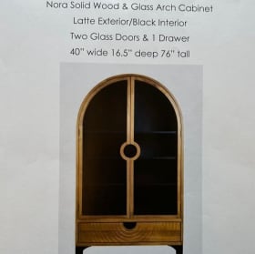 Woodchucks Cabinet -  Nora solid wood item