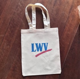 This Bag Registers Voters - Vertical item