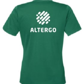 T-shirt femme vert item