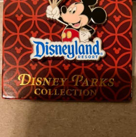 DISNEY MICKEY MOUSE WITH BALLOONS DISNEYLAND PIN item
