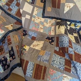 48. Starry Comfort – Gray Double-Sided – Value: $90 item