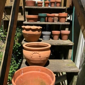 How does your garden grow? Terracotta Flower Pots item