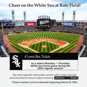 Chicago White Sox 4 Lower Box Tickets item