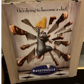 RATATOUILLE MOVIE POSTER DISNEY PIXAR 27X40 IN D/S item