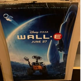 WALL-E MOVIE POSTER ORIGINAL DISNEY PIXAR 27X40 D/S item