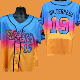 Blue/Orange/Pink w/o personalization item