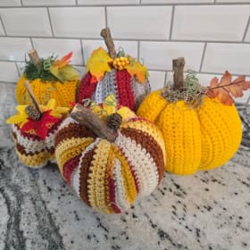 Cute Crochet Pumpkins - $50 Value item