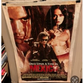 ONCE UPON A TIME IN MEXICO MOVIE POSTER 27X40 IN D/S item