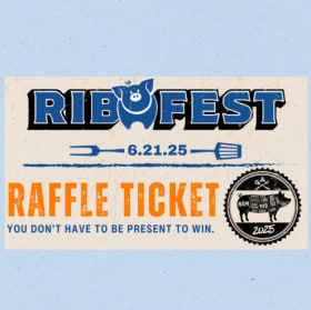Five Pack of Rib Fest Raffle Tickets item