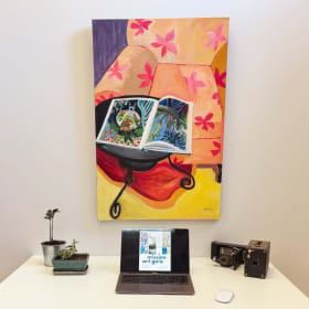 "Relaxing with Matisse #2" by Barbara Brown Conrod item