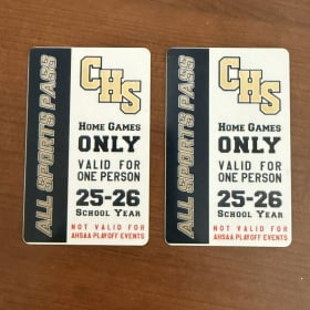 2 2025-2026 Cullman High School All Sports Passes item