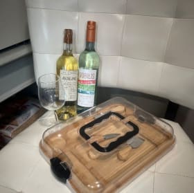 Wine & Cheese Basket item