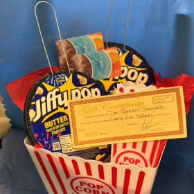 Family Fun! Dinner, Swig and Popcorn for Movie Night! item