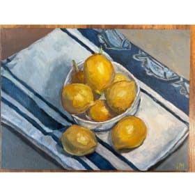 Pair of Still Life Oil Paintings by Irina M. item