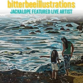 Poppies & Pacific by bitterbeeillustrations item