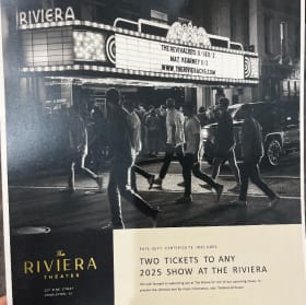 The Riviera Theater item