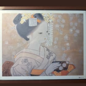 Framed Painting of Miyako Odori item