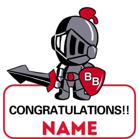 CONGRATULATIONS!  (little crusader) item