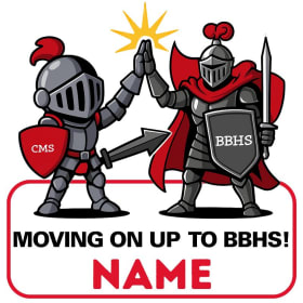 MOVING ON UP TO BBHS- HIGH FIVE item
