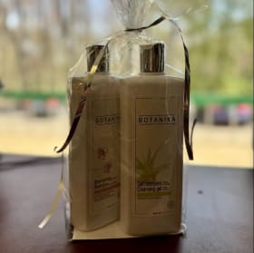 Panier cadeau produits Botanika valeur de 80$ item