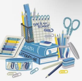 School Supplies Donation item