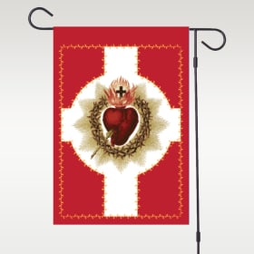 12" x 18" Garden Flag (stand included) item