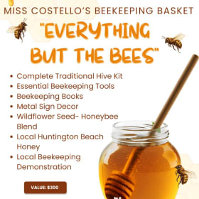8. Ms. Costello's "Everything But the Bees" Basket item